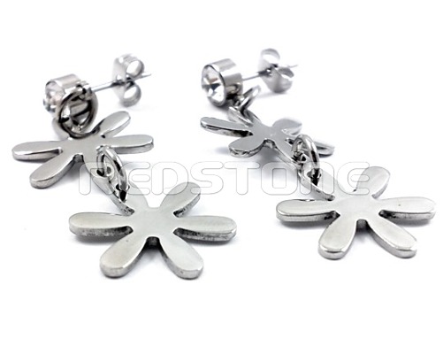 Oceľové náušnice SE9240